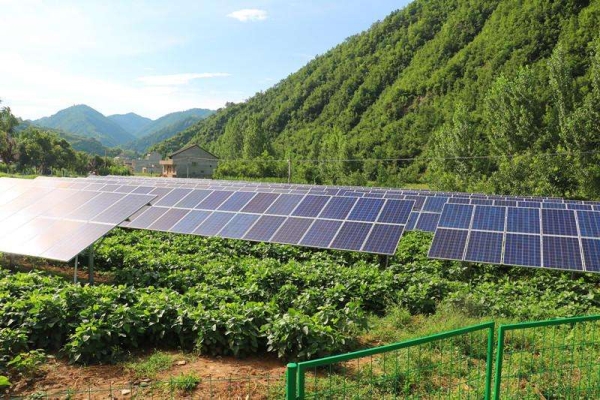 河南栾川县村级扶贫光伏发电项目3.5mw