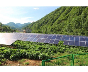 河南栾川县村级扶贫光伏发电项目3.5mw